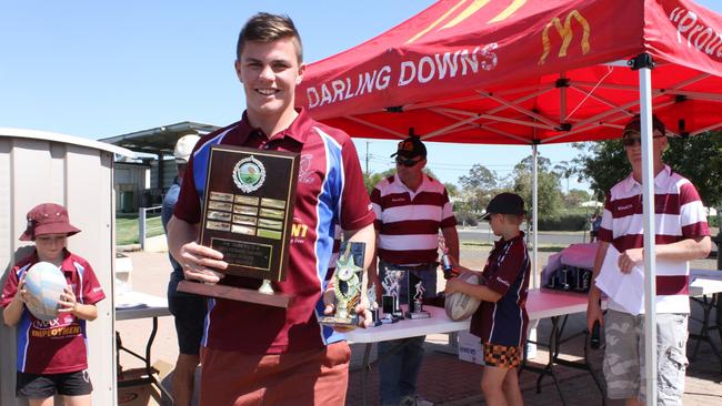 Beau Fermor during his Dalby Devils days. Photo: Contributed