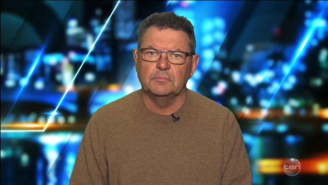 Steve Price goes on The Project to defend his controversial appearance on Q&A;. Picture: Channel 10