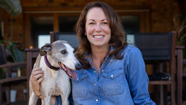 Victorian Labor State Government new Treasurer, Jaclyn Symes at her property in rural VIC. Picture: Jason Edwards