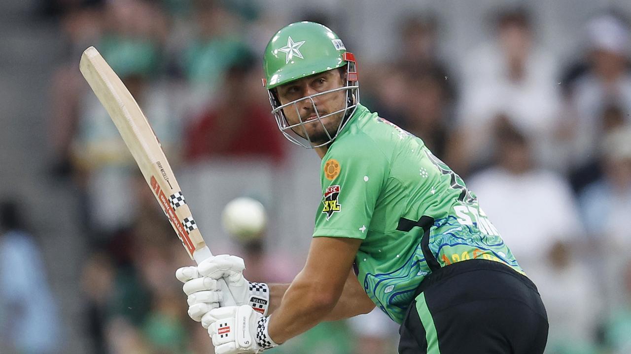 Marcus Stoinis of the Melbourne Stars. Photo by Daniel Pockett/Getty Images