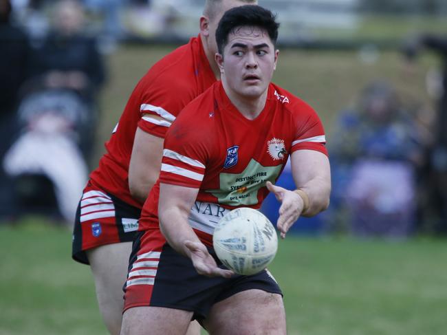 Tyler Ah-Chong scored one of three South West tries. Picture Warren Gannon Photography