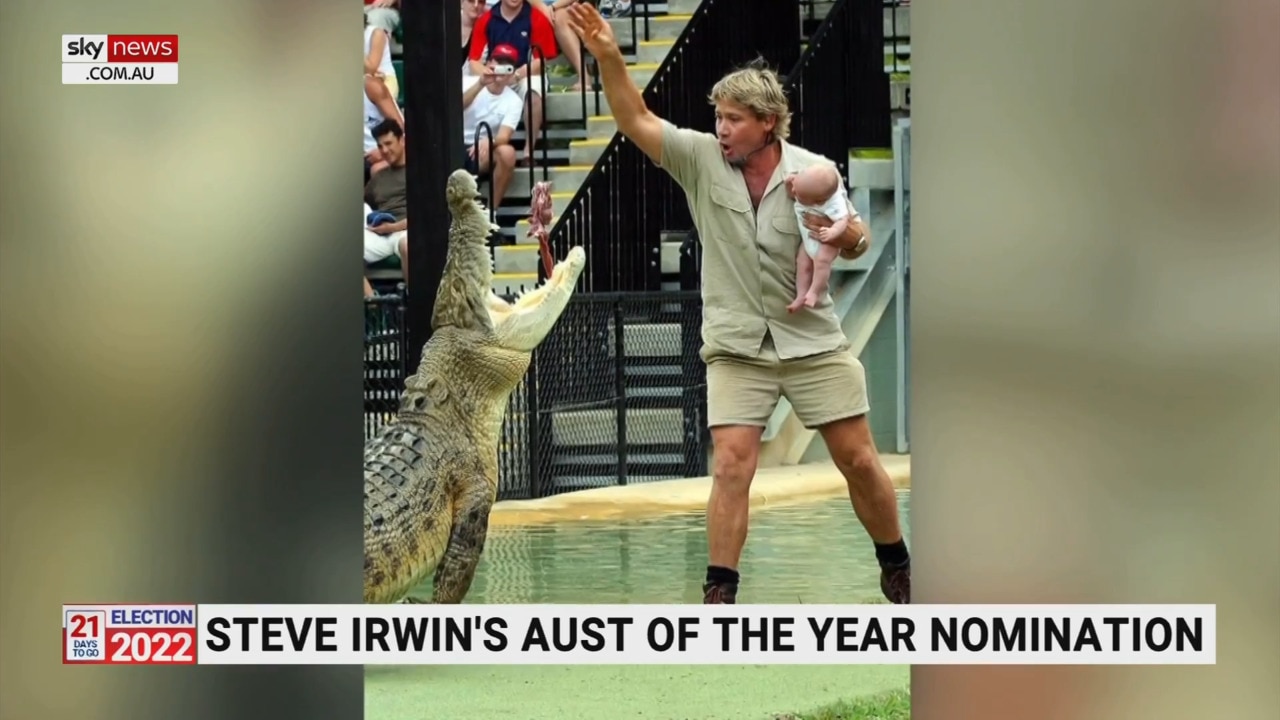 Steve Irwin lost Australian of the Year title in 2004 over photo