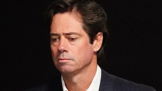 Gillon McLachlan expects a restart call to made by the end of April.