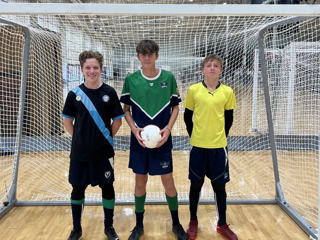 Helensvale State High School students from left to right: William, Cooper and Ashton.