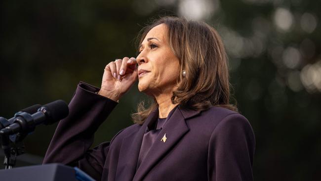 ‘I’m not particularly pro-Harris. I just think anything would be preferable to Trump. I really do.’ Picture: Andrew Harnik/Getty