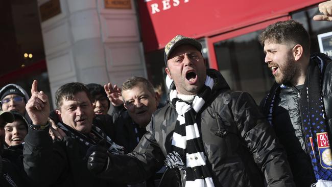 Juve fans were out in force in Lyon to roar on their side in the Champions League.