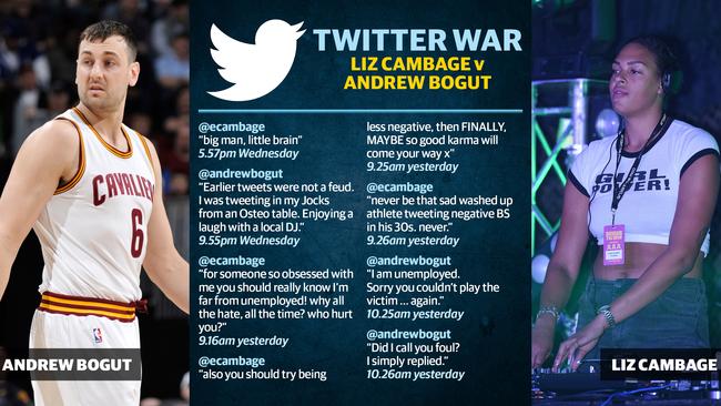 Plenty of shots were fired in the great Aussie Twitter basketball brawl.