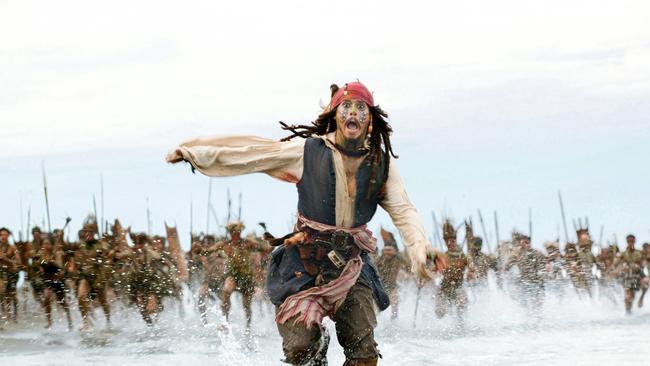 Captain Jack Sparrow. Photo: Peter Mountain/Disney Enterprises