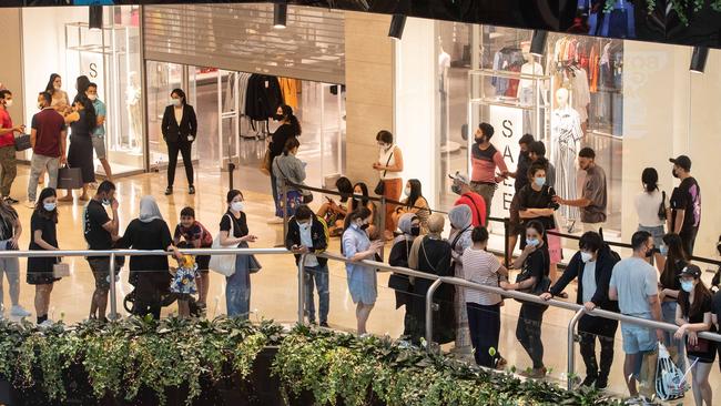 Christmas spending is due to return to pre-pandemic levels. Picture: Julian Andrews