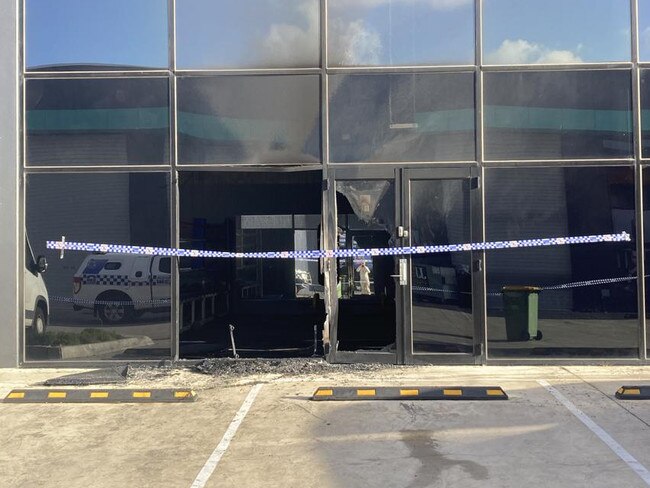 The Lunar taskforce has taken over the investigation into the blaze at a Truganina gym.