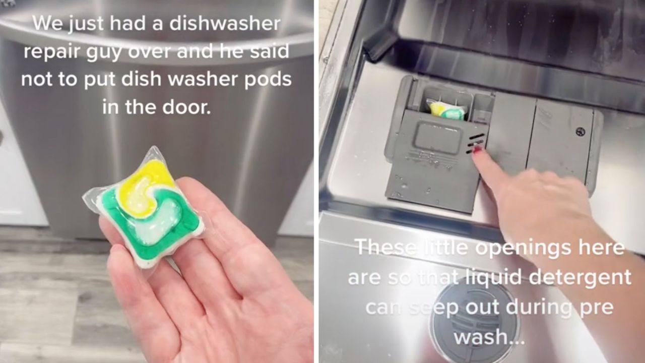 Where To Put Pod In Dishwasher