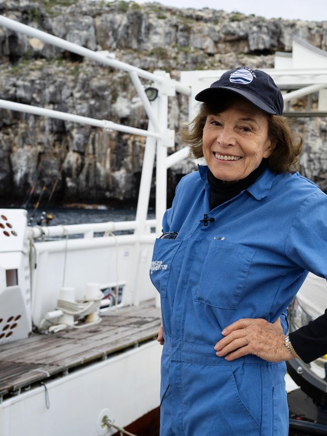 'Her Deepness,' ocean conservationist and Rolex testimonee Sylvia Earle.