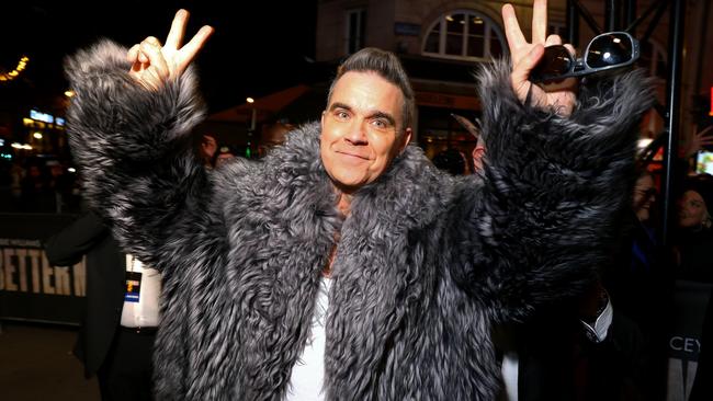 Robbie Williams is one of the world’s great pop stars. Picture: Getty Images