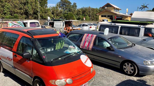 Vanpackers have long been a cause for concern in the Byron Shire.