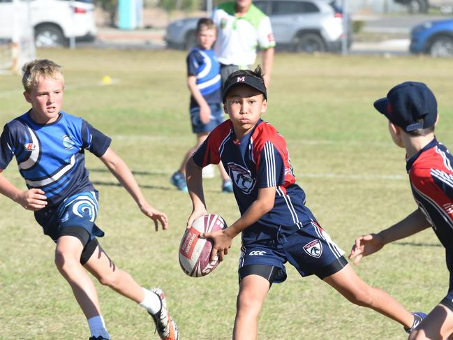 BMTA's Jacob Richter. 10 Boys final: BMTA Red def Toowoomba White. Queensland Touch Football's Junior State Cup at Hervey Bay.Photo Matthew McInerney / Fraser Coast Chronicle