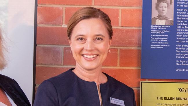 SOCIAL PICS: The opening of the Ellen Benham Science Centre - STEM for Girls at Walford School on Thursday, March 28. Pamela Martin (Chair of School Council), Rebecca Clarke (Principal) and Premier of SA, The Hon Steven Marshall, admire the plaque commemorating the opening of the Ellen Benham Science Centre at Walford.