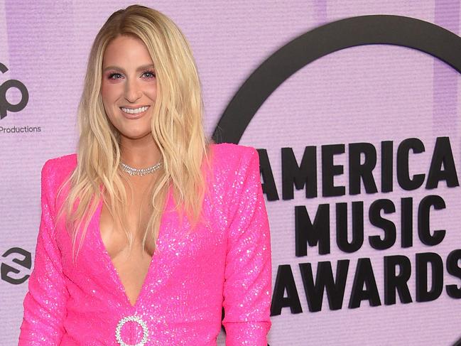 US singer-songwriter Meghan Trainor at the American Music Awards in 2022. Many artists don’t often speak so candidly about the mad machine of success. Picture: Lisa O'Connor/AFP