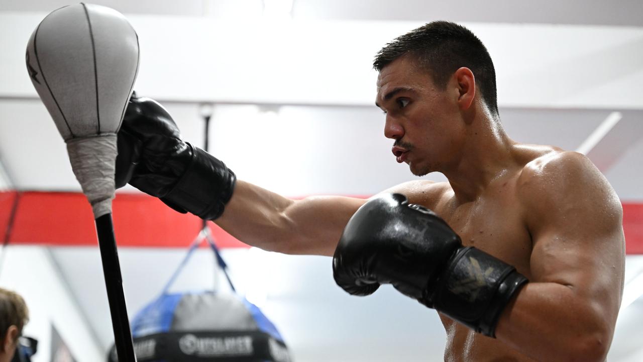 Tim Tszyu in Los Angeles. Picture: No Limit Boxing