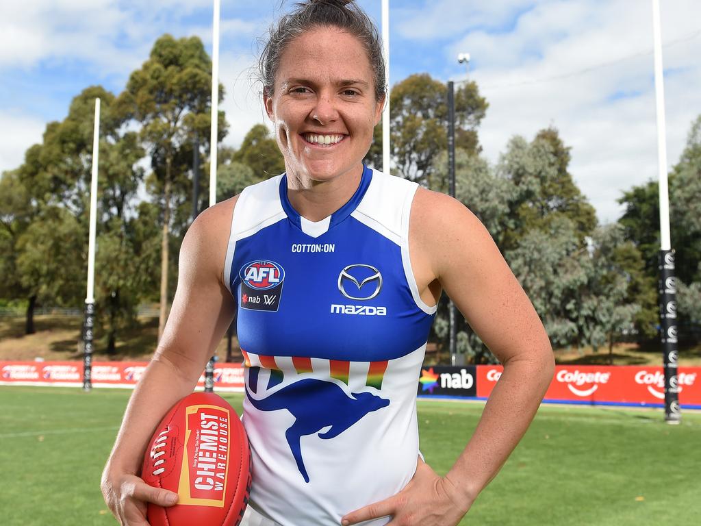 Kearney won her sixth All-Australian guernsey, an AFLW record. Picture: Josie Hayden