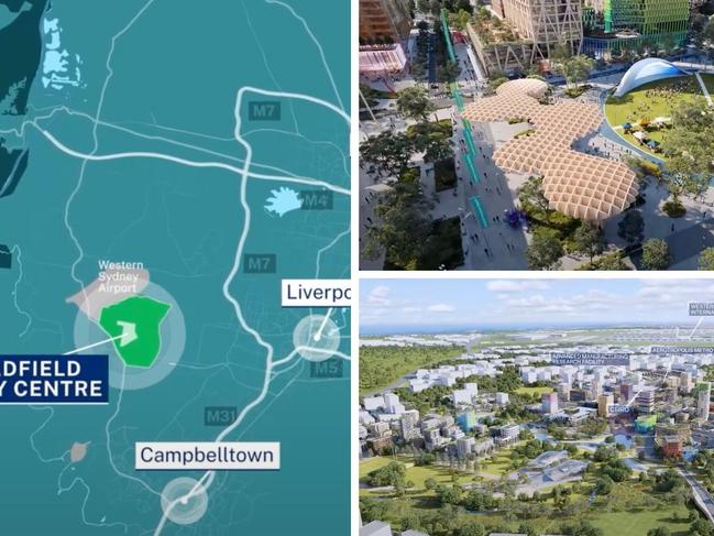 A new city in Sydney's west will help battle climate change. Picture: NSW Government