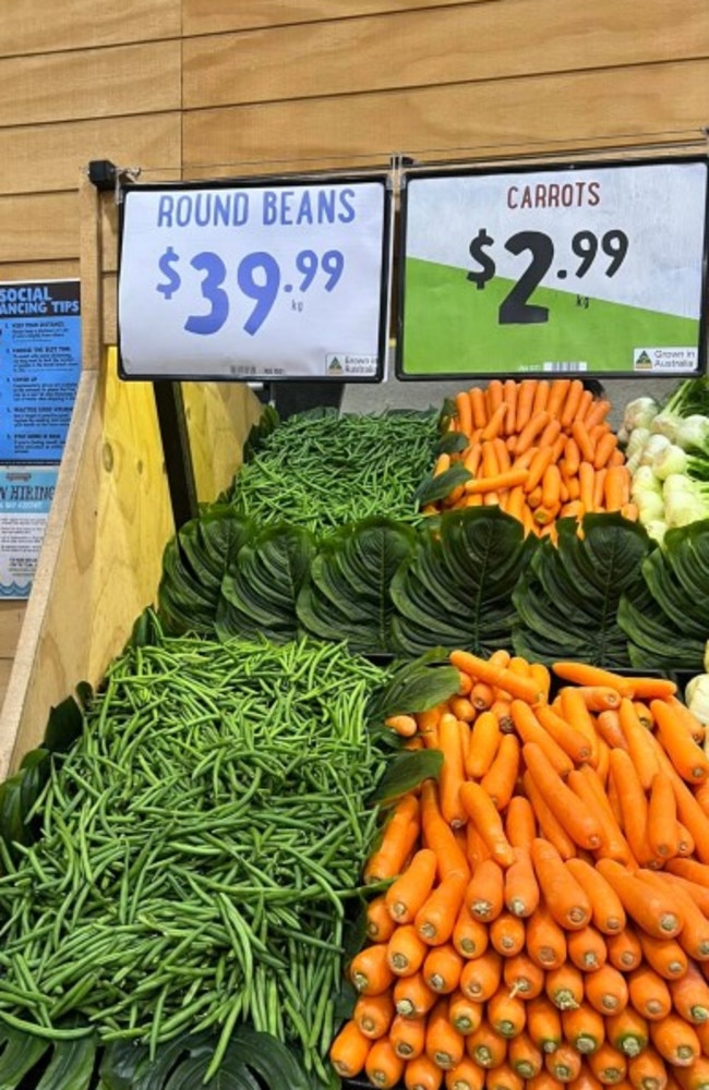 Beans, the new iceberg lettuce. Picture: Reddit