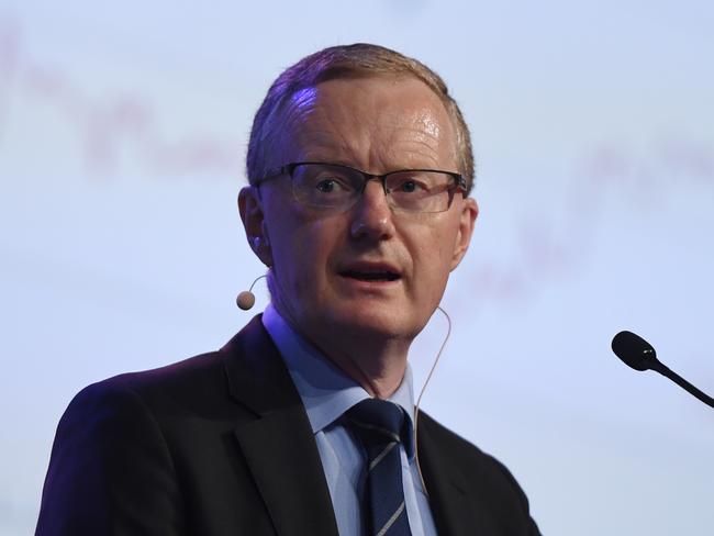 Reserve Bank of Australia governor Philip Lowe. Picture: AAP