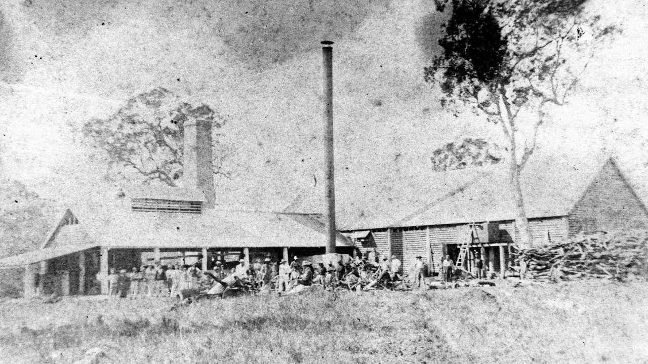 Rubyanna Mill in Bundaberg, circa 1880.