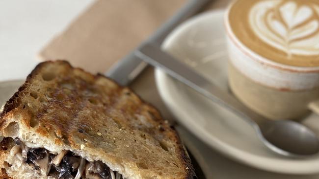 Coffee, cafe, toastie, toasted sandwich,  generic. Picture: NewsWire