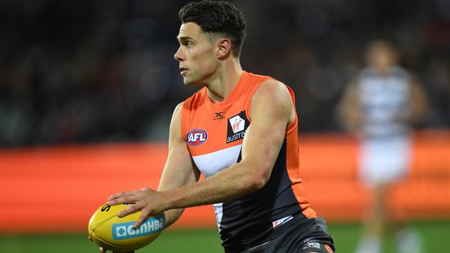 Josh Kelly is yet to put pen to paper for the Giants. Picture: AAP