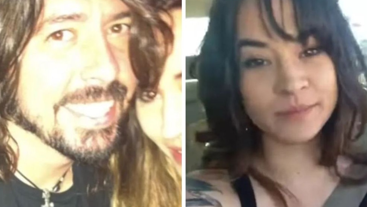 Dave Grohl pictured with ‘alt-porn goddess’