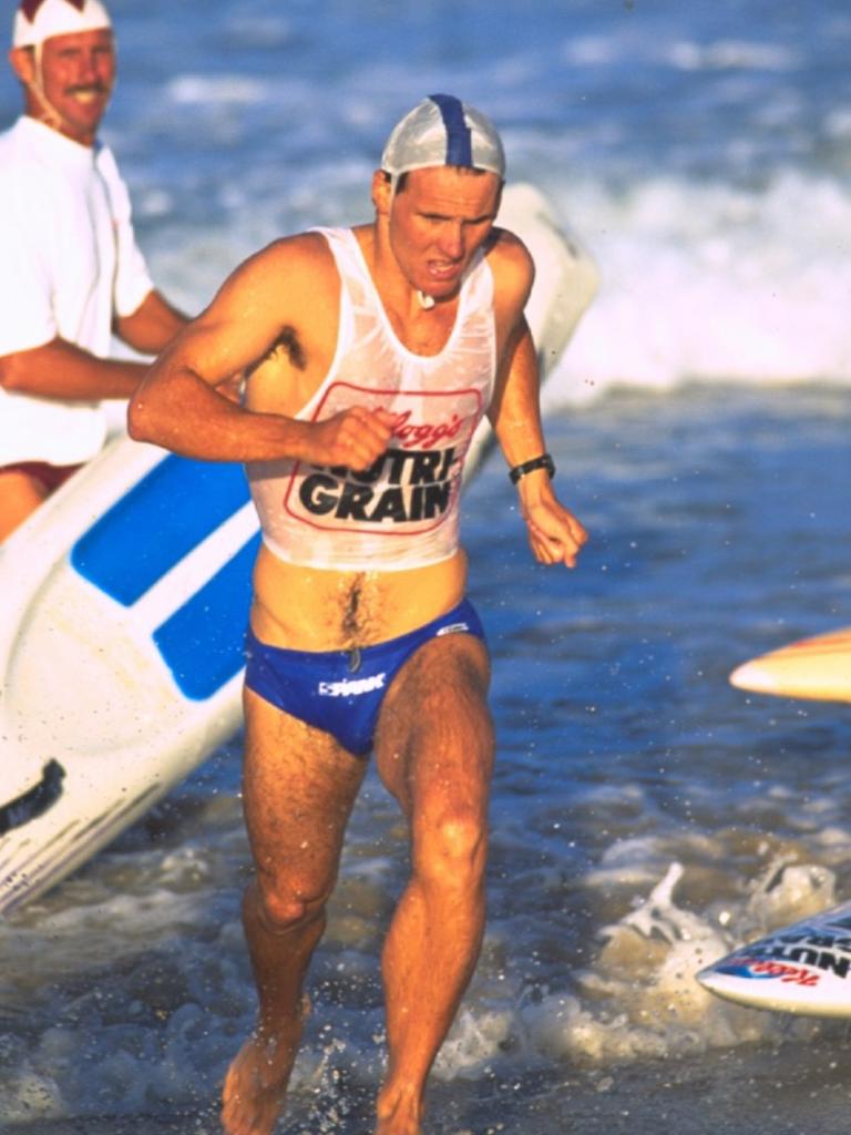 Dean Mercer the ironman. Photos Courtesy Harvie Allison