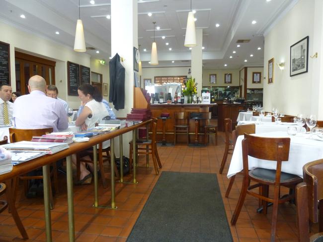 Inside Rigoni's Bistro on Leigh St. Picture: Jessica Galletly.