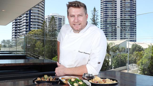 Daniel Ridgeway at his restaurant, Gotham Grill. Photo by Richard Gosling