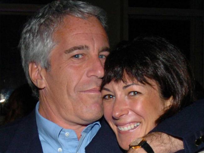 EMBARGO FOR  TWAM 8 AUG 2020 FEE APPLIESNEW YORK CITY, NY - MARCH 15: Jeffrey Epstein and Ghislaine Maxwell attend de Grisogono Sponsors The 2005 Wall Street Concert Series Benefitting Wall Street Rising, with a Performance by Rod Stewart at Cipriani Wall Street on March 15, 2005 in New York City. Cr GETTY IMAGES