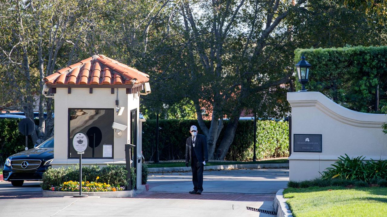 The Riviera Country Club, where Woods participated in the Genesis Invitational. Picture: AFP