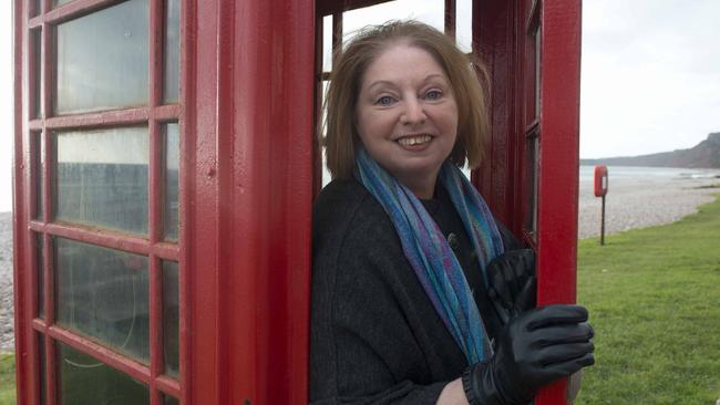 Hilary Mantel, Man Booker Prize Winner near her home in Budleigh Salterton.