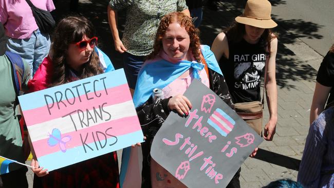 TasPride pride march Hobart 2025. Picture: Elise Kaine