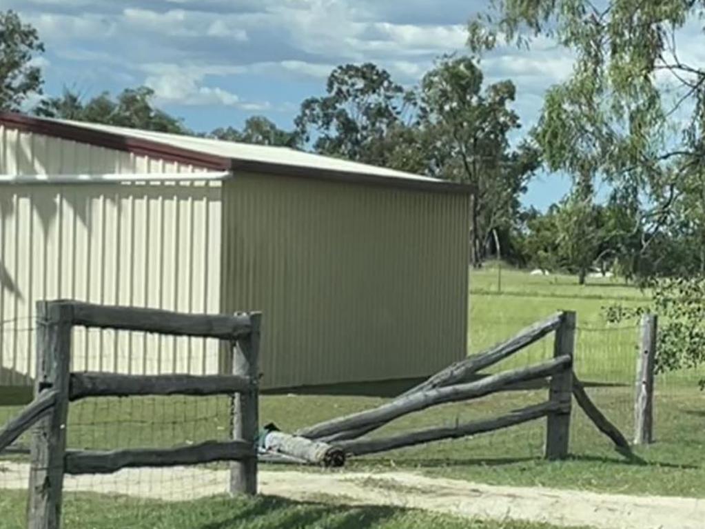 Police have responded to reports of a rammed vehicle and a damaged fence in Bouldercombe and Gracemere