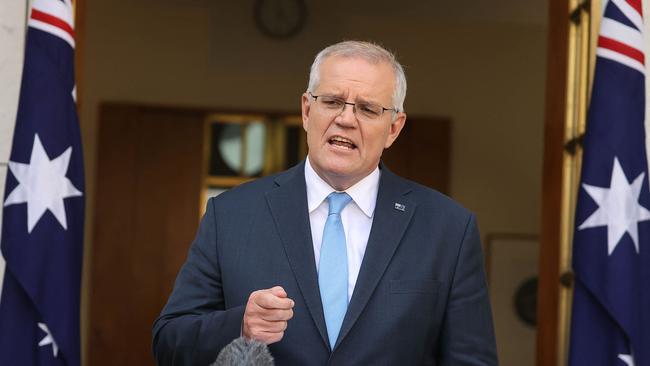 Prime Minister Scott Morrison has officially declared the federal election for May 21. Picture: AFP