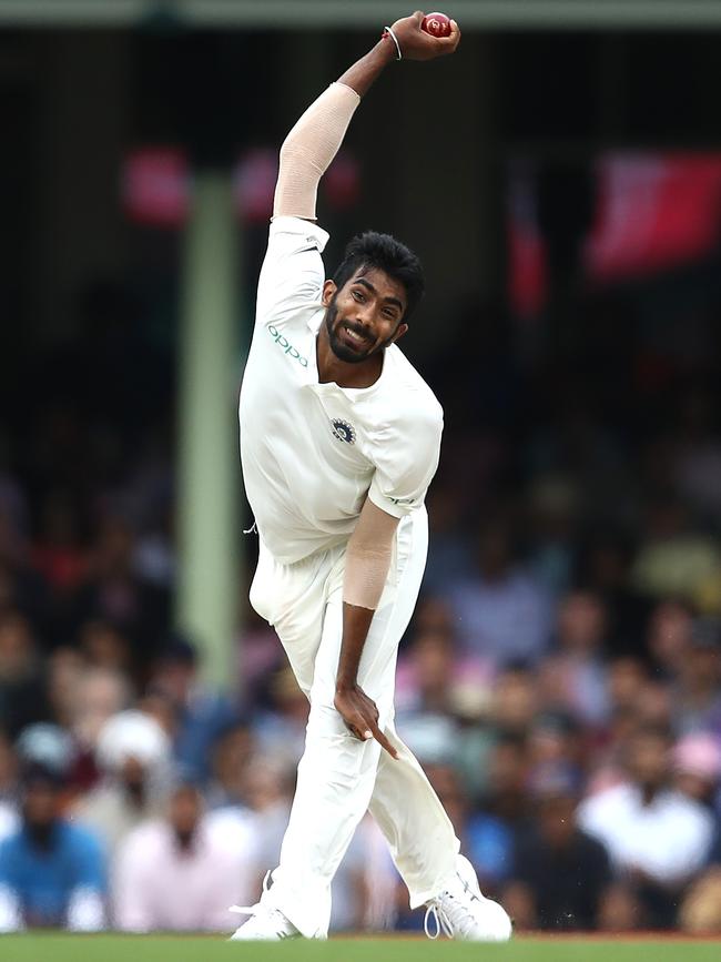 Bumrah has a truly unique bowling action.