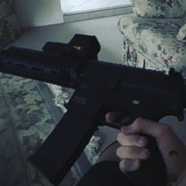 Pictures of guns were found on the boy’s Instagram account.