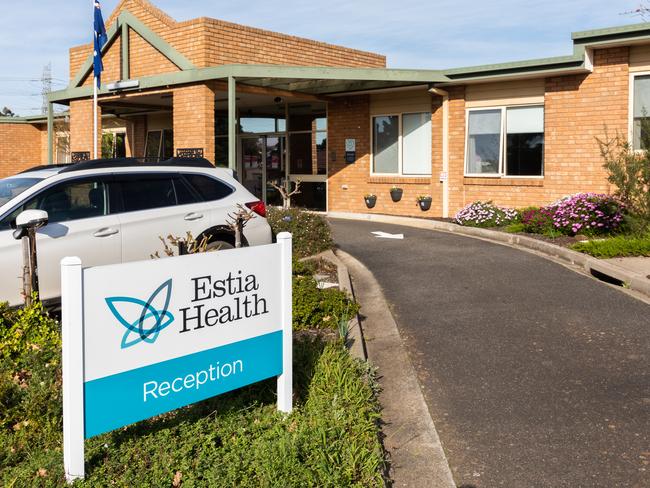 MELBOURNE, AUSTRALIA - JULY 24: A general view of the Estia Health aged care facility in Ardeer on July 24, 2020 in Melbourne, Australia. Estia Health in Ardeer has a reported 67 confirmed Covid-19 cases. Face masks or face coverings are now mandatory for anyone leaving their homes in the Melbourne metropolitan area or the Mitchell Shire. The new rule into effect on Thursday 23 July, and anyone failing to wear a mask in public can receive a $200 fine. Metropolitan Melbourne and the Mitchell shire remain in lockdown due to the rise in COVID-19 cases through community transmissions, with residents in lockdown areas under stay at home orders until 19 August. People are only able to leave home have for exercise or work, to buy essential items including food or to access childcare and healthcare. (Photo by Asanka Ratnayake/Getty Images)