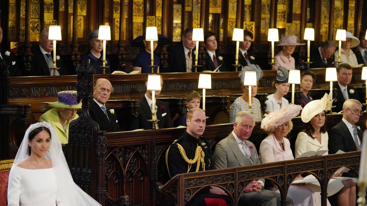 The funeral will be held in St George’s Chapel, where Harry and Meghan held their wedding. Picture: Jonathan Brady/Getty Images