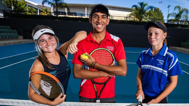 Hemang Gaur (middle) was a star at last week’s SA State League junior and senior grand finals. Picture: Tom Huntley