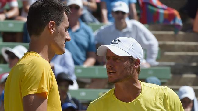 Bernard Tomic’s dad says his son was ‘traumatised’ by an incident involving Hewitt.