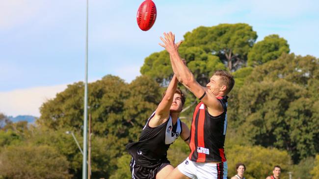 Craig Holm was back to his best against the Blacks. Picture: Brayden Goldspink