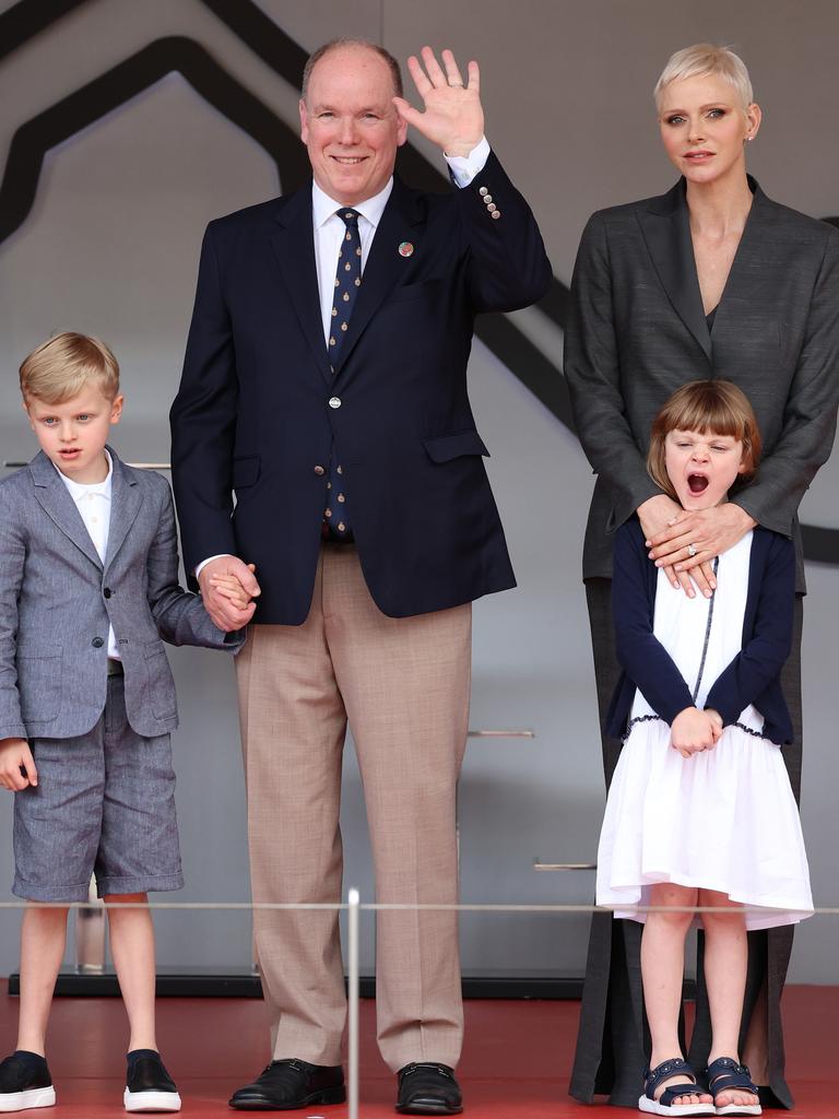 Princess Charlene spent months battling a mystery illness, returning to Monaco in March. Picture: Daniele Venturelli/Getty Images.