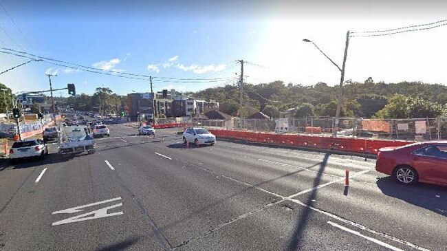 The lights on the Princes Hwy heading towards Tom Uglys Bridge in Blakehurst. Picture: Google Maps