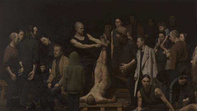 Marcus Wills ‘Cormac in Arcadia’ © the artist, image © Art Gallery of New South Wales, Jenni Carter Sitter: Cormac Wright
