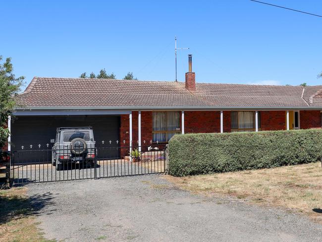 The home in which Patrick Stephenson was arrested, which was also raided by police. Picture: Brendan Beckett